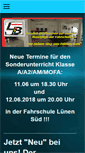 Mobile Screenshot of fahrschule-lb.de